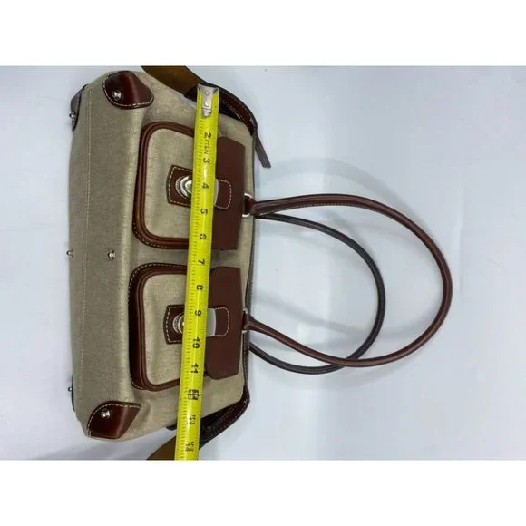 DOONEY & BOURKE Tan Brown Medium Size Doctor Bag - Picture 4 of 13